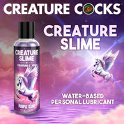 4oz Creature Slime Purple Slime Water-Based - Lubricant-Lubricants Creams & Glides-XR Brands Creature Cocks-Andy's Adult World