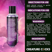 4oz Creature Slime Purple Slime Water-Based - Lubricant-Lubricants Creams & Glides-XR Brands Creature Cocks-Andy's Adult World