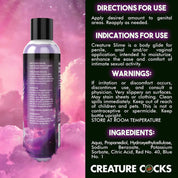 8oz Creature Slime Purple Slime Water-Based - Lubricant-Lubricants Creams & Glides-XR Brands Creature Cocks-Andy's Adult World