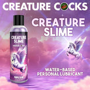 8oz Creature Slime Purple Slime Water-Based - Lubricant-Lubricants Creams & Glides-XR Brands Creature Cocks-Andy's Adult World