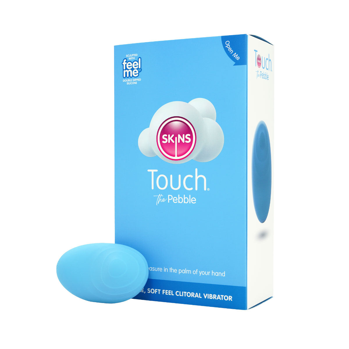 Skins Touch - the Pebble - Blue-Clit Stimulators-Creative Conceptions-Andy's Adult World