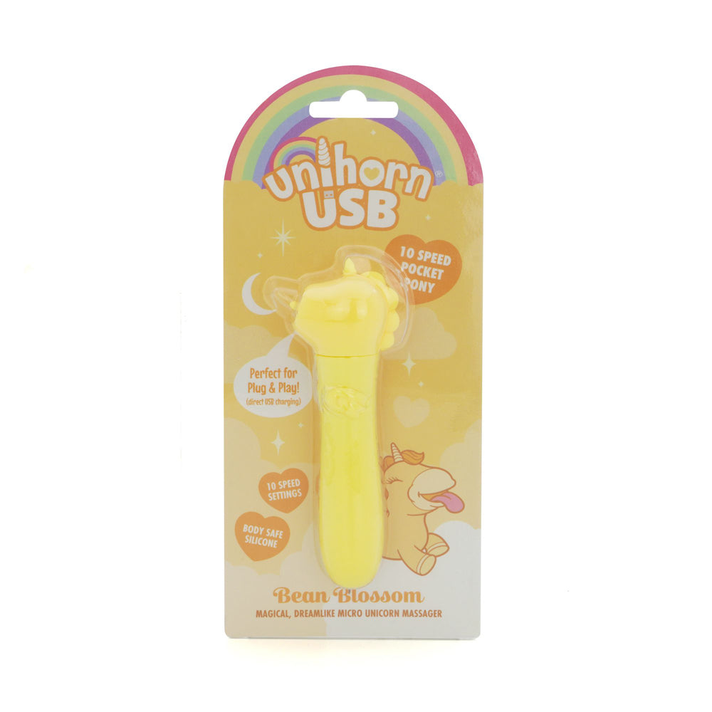 Unihorn USB Bullet - Bean Blossom-Massagers-Creative Conceptions-Andy's Adult World