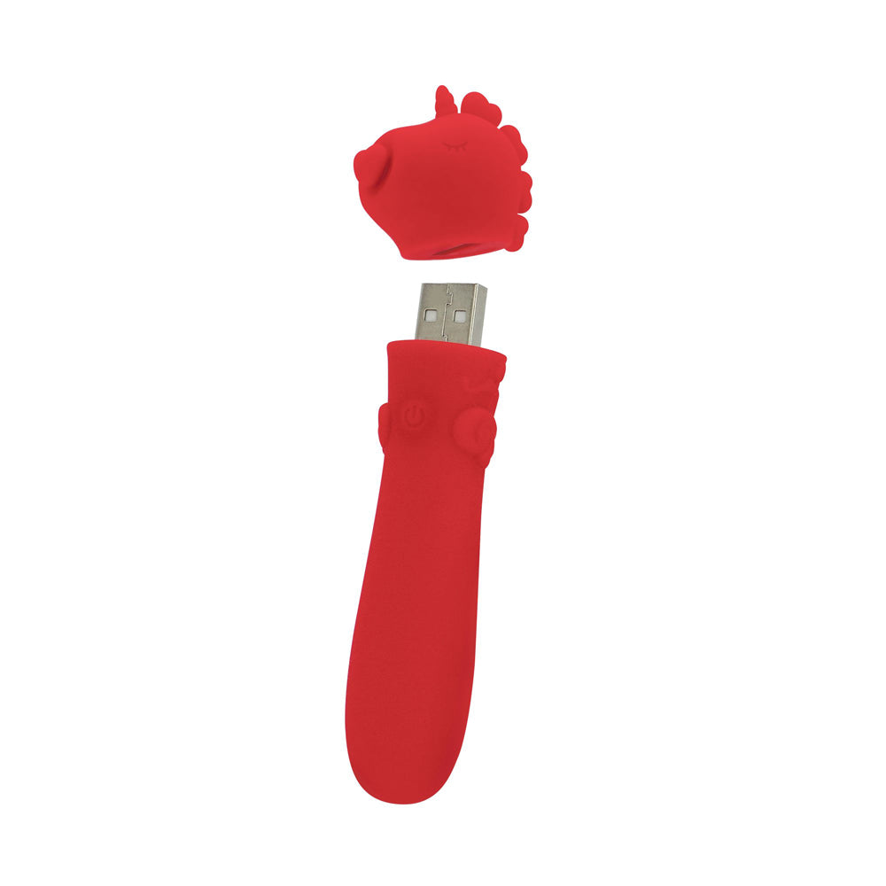 Unihorn USB Bullet - Cupid's Beau-Massagers-Creative Conceptions-Andy's Adult World