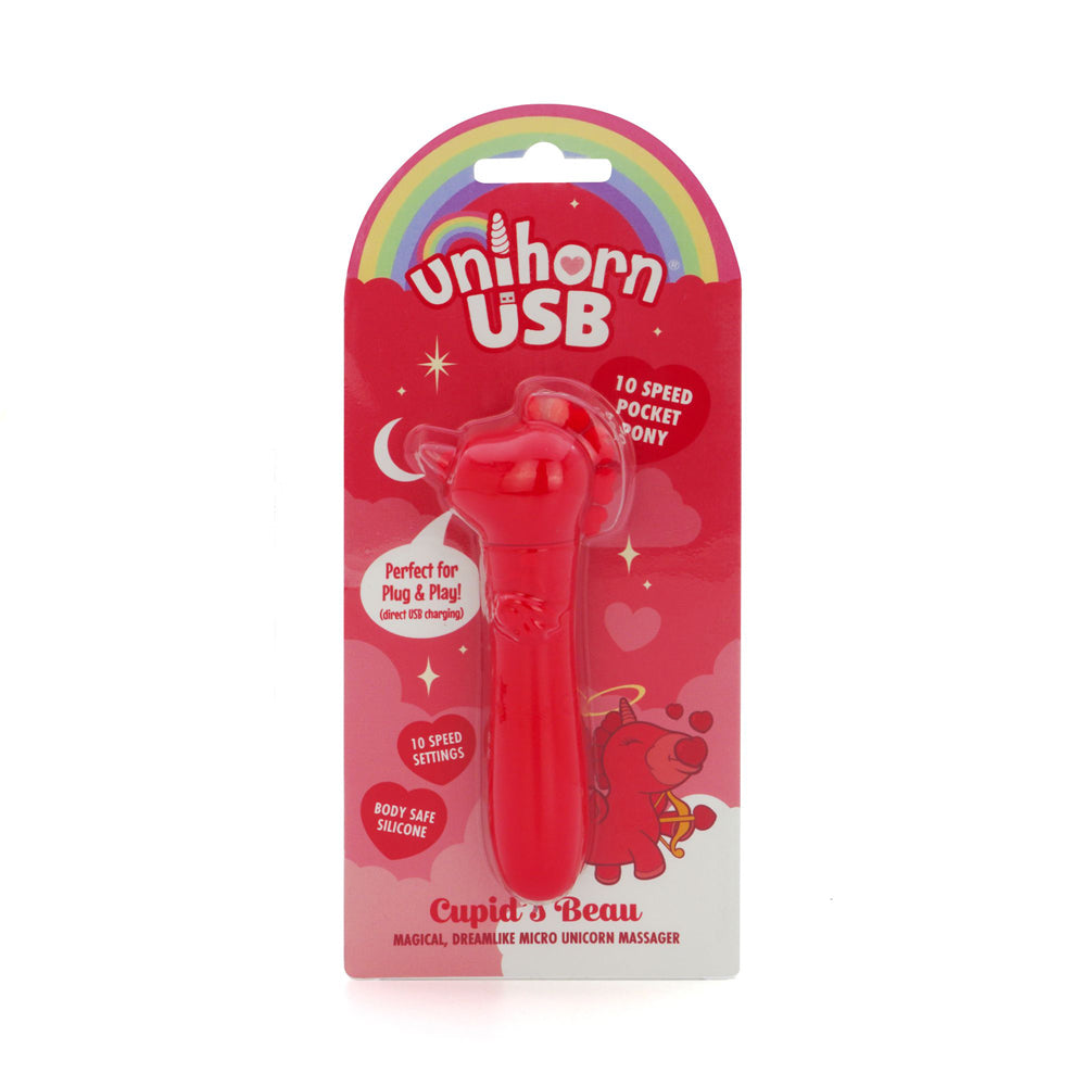 Unihorn USB Bullet - Cupid's Beau-Massagers-Creative Conceptions-Andy's Adult World