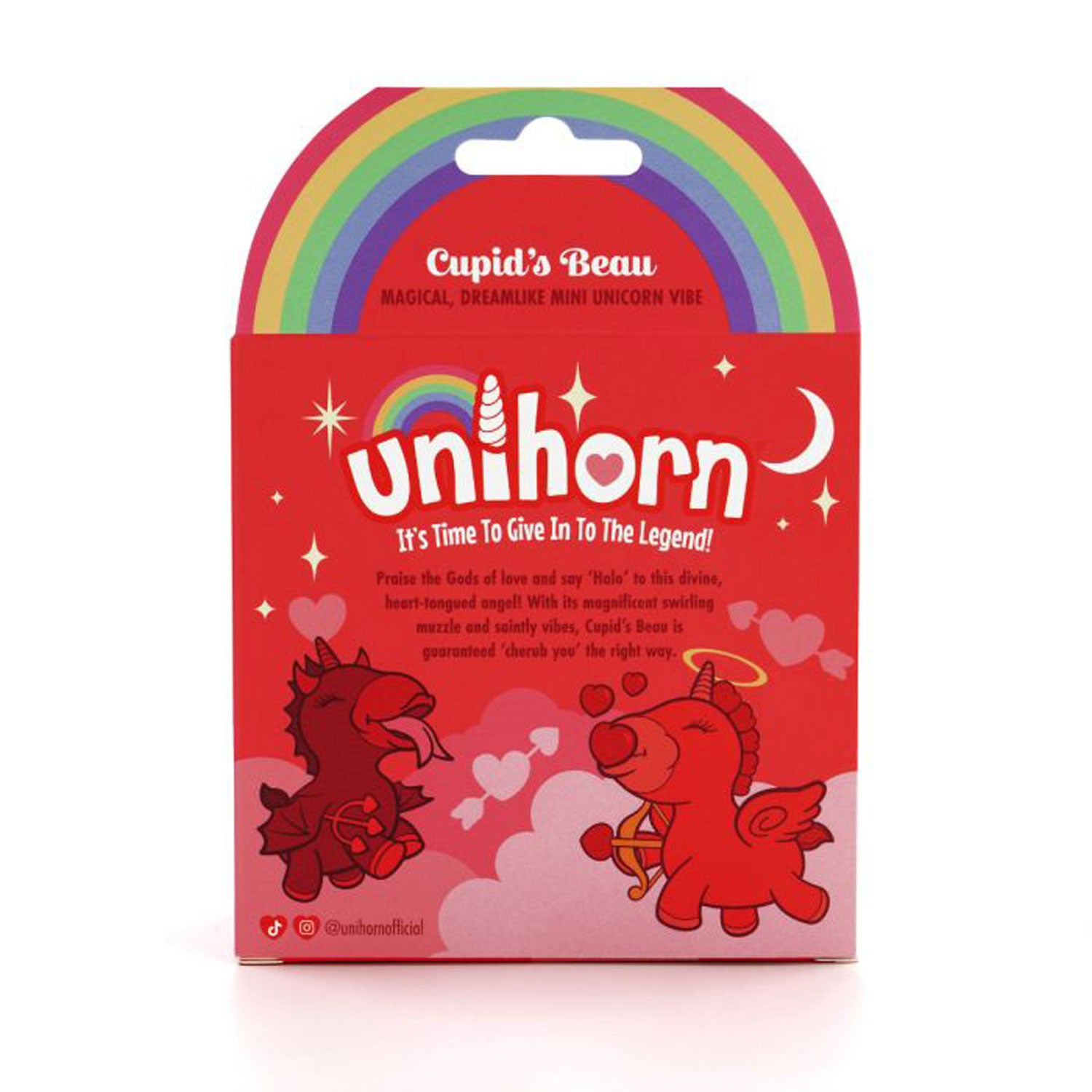 Unihorn - Cupid - the Heart Nosed One - Red-Vibrators-Creative Conceptions-Andy's Adult World