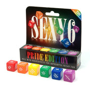 Sexy 6 Dice - Pride Edition-Games-Creative Conceptions-Andy's Adult World