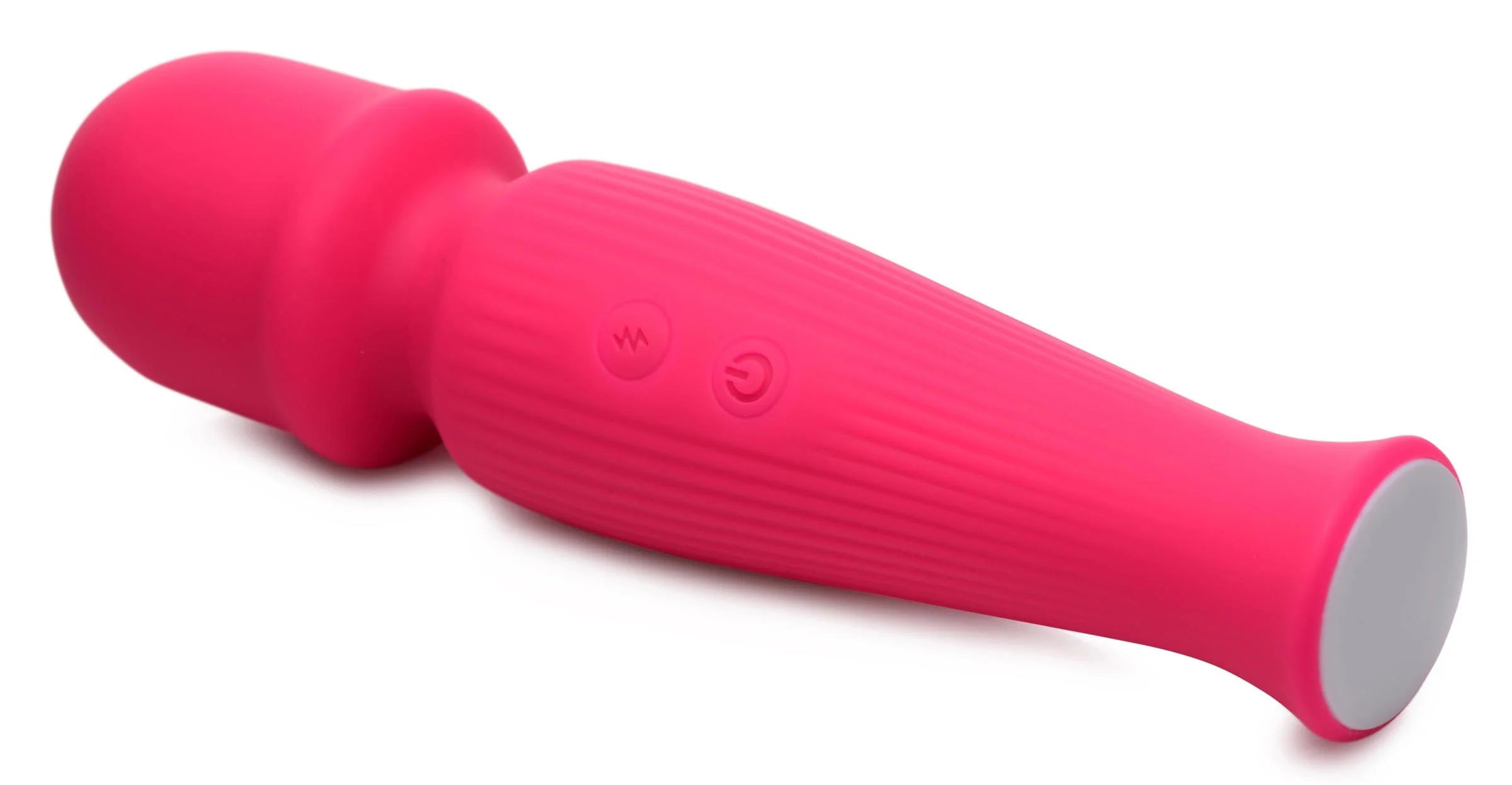 Silicone Wand Massager - Magenta-Massagers-Curve Toys-Andy's Adult World