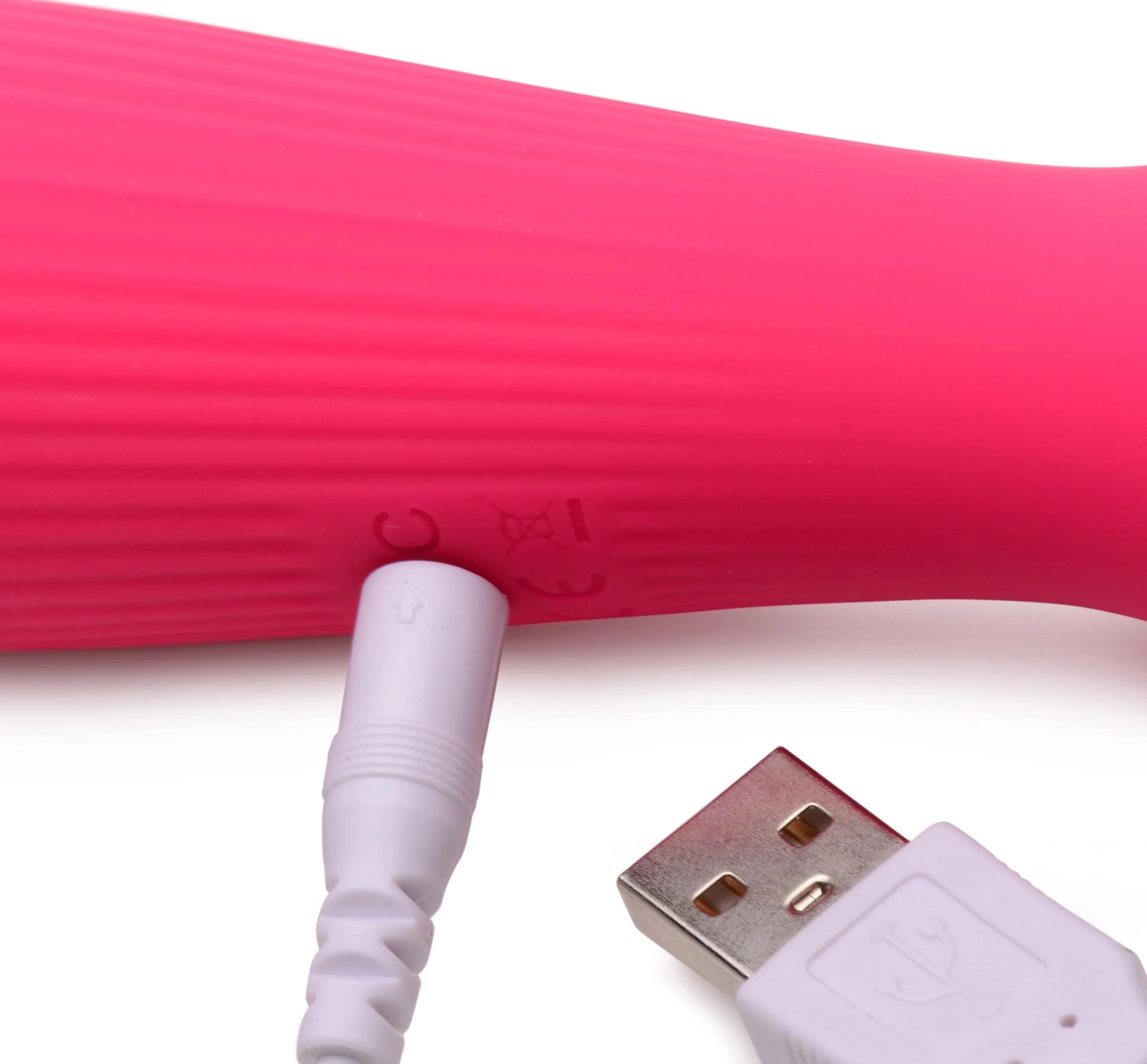 Silicone Wand Massager - Magenta-Massagers-Curve Toys-Andy's Adult World