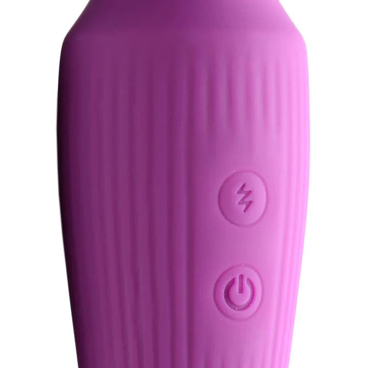 Silicone Wand Massager - Violet-Massagers-Curve Toys-Andy's Adult World