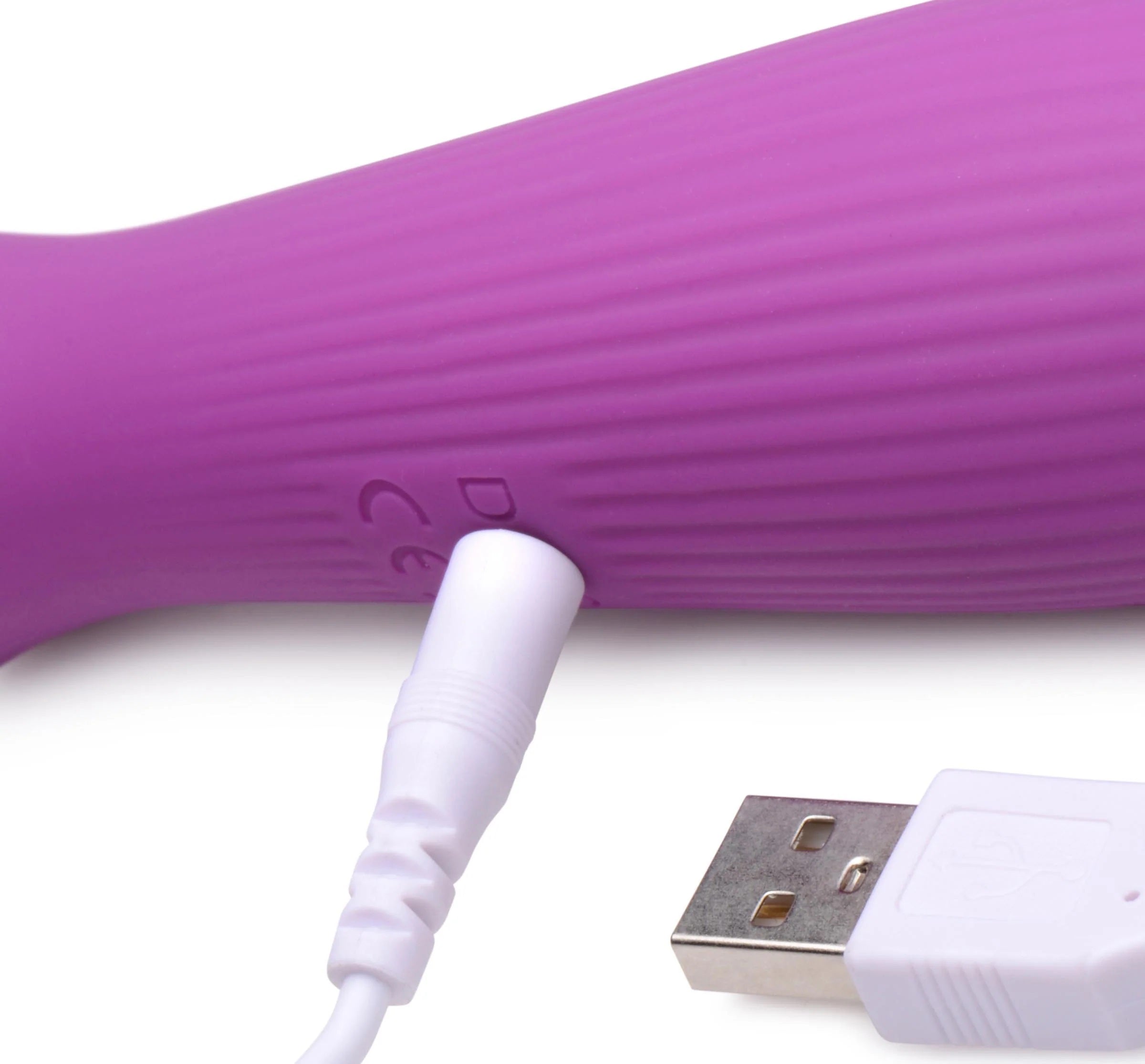 Silicone Wand Massager - Violet-Massagers-Curve Toys-Andy's Adult World