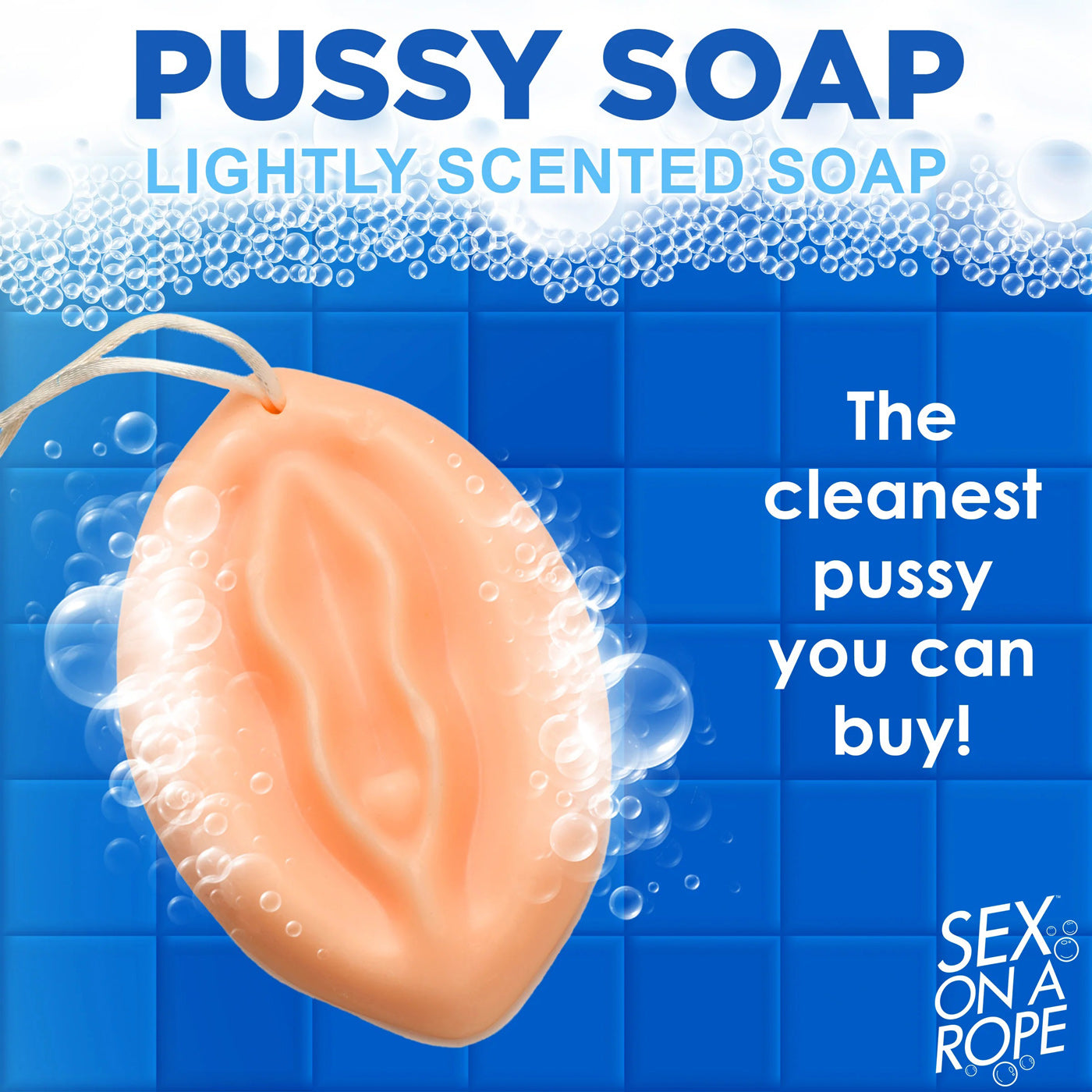 Pussy Soap-Bath & Body-XR Brands Clean Stream-Andy's Adult World