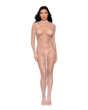 Bodystocking and Shrug Dmnd - One Size - Pink-Lingerie & Sexy Apparel-Dreamgirl-Andy's Adult World