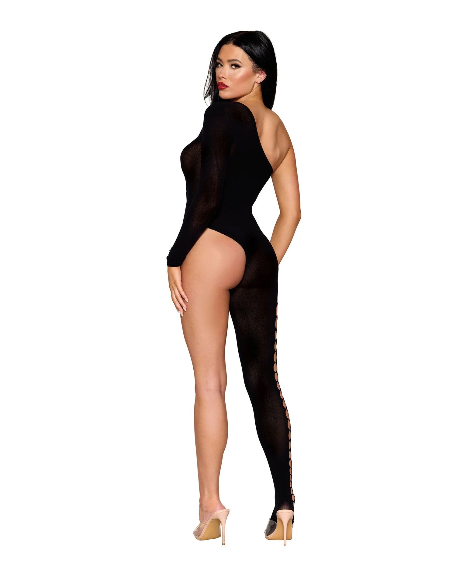 Bodystocking Dmnd - One Size - Black-Lingerie & Sexy Apparel-Dreamgirl-Andy's Adult World