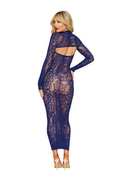 Bodystocking Gown and Shrug Dmnd - One Size - Eclipse-Lingerie & Sexy Apparel-Dreamgirl-Andy's Adult World