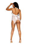 Babydoll and G-String - One Size - White-Lingerie & Sexy Apparel-Dreamgirl-Andy's Adult World