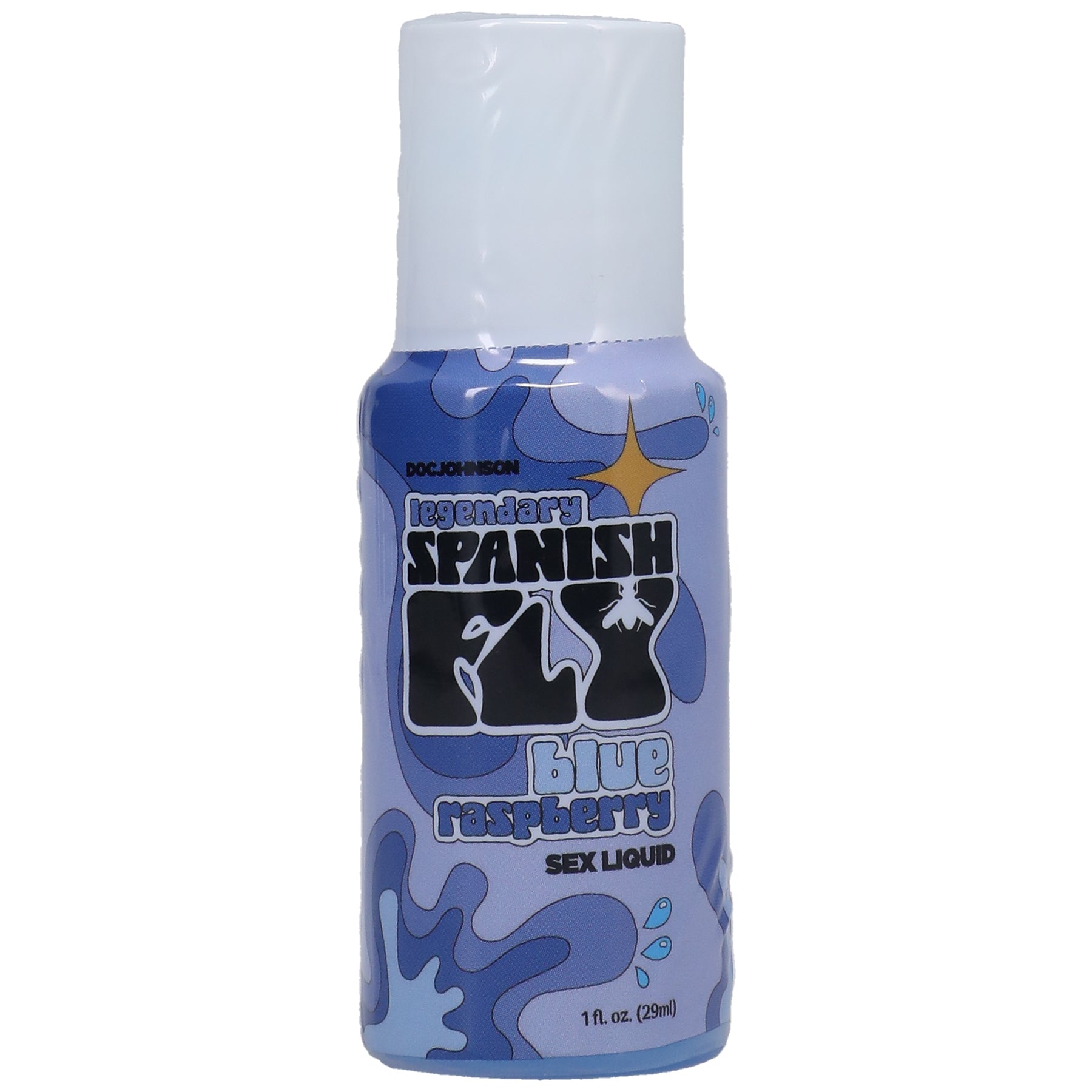 Spanish Fly - Sex Drops - Blue Raspberry - 1 Oz-Lubricants Creams & Glides-Doc Johnson-Andy's Adult World