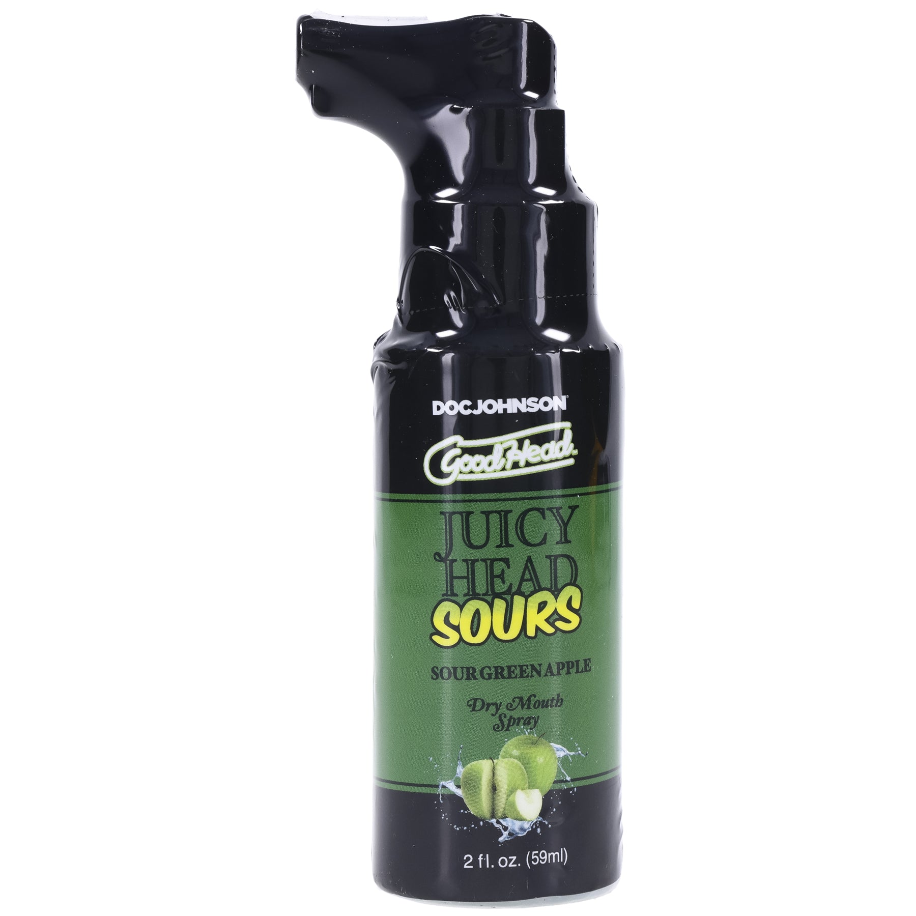 Goodhead - Juicy Head - Dry Mouth Spray - Sour Green Apple - 2 Oz-Lubricants Creams & Glides-Doc Johnson-Andy's Adult World