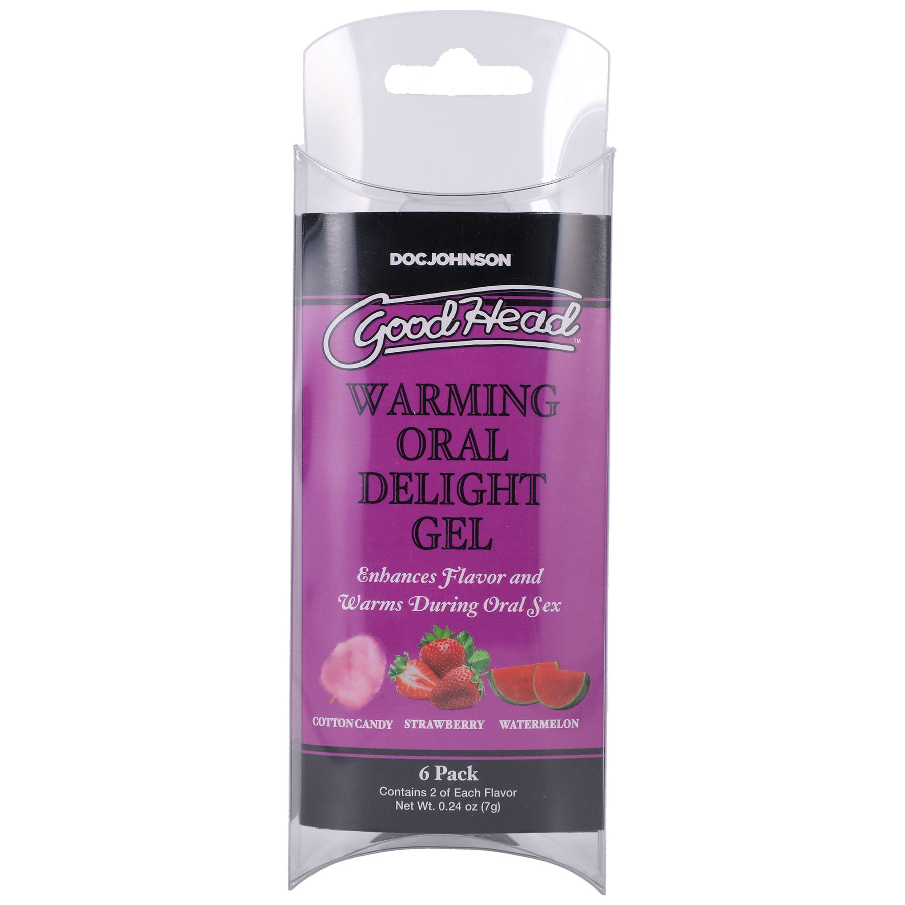 Goodhead - Warming Head Oral Delight Gel - 6 Pack - 0.24 Oz-Lubricants Creams & Glides-Doc Johnson-Andy's Adult World