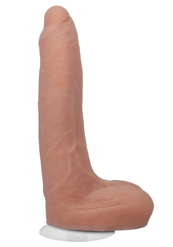 Signature Cocks - Owen Gray - 9 Inch Ultraskyn Cock With Removable Vac-U-Lock Suction Cup - Skin Tone-Dildos & Dongs-Doc Johnson-Andy's Adult World