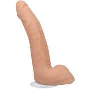 Signature Cocks - Quinton James - 9.5 Inch Ultraskyn Cock With Removable Vac-U-Lock Suction Cup-Dildos & Dongs-Doc Johnson-Andy's Adult World