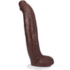 Signature Cocks - Brickzilla - 13 Inch Ultraskyn Cock With Removable Vac-U-Lock Suction Cup - Chocolate-Dildos & Dongs-Doc Johnson-Andy's Adult World