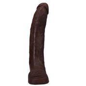 Signature Cocks - Dredd - 13.5 Inch Ultraskyn Cock With Removable Vac-U-Lock Suction Cup - Chocolate-Dildos & Dongs-Doc Johnson-Andy's Adult World