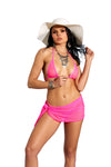 3 Pc Swimwear - One Size - Neon Pink-Lingerie & Sexy Apparel-Elegant Moments-Andy's Adult World