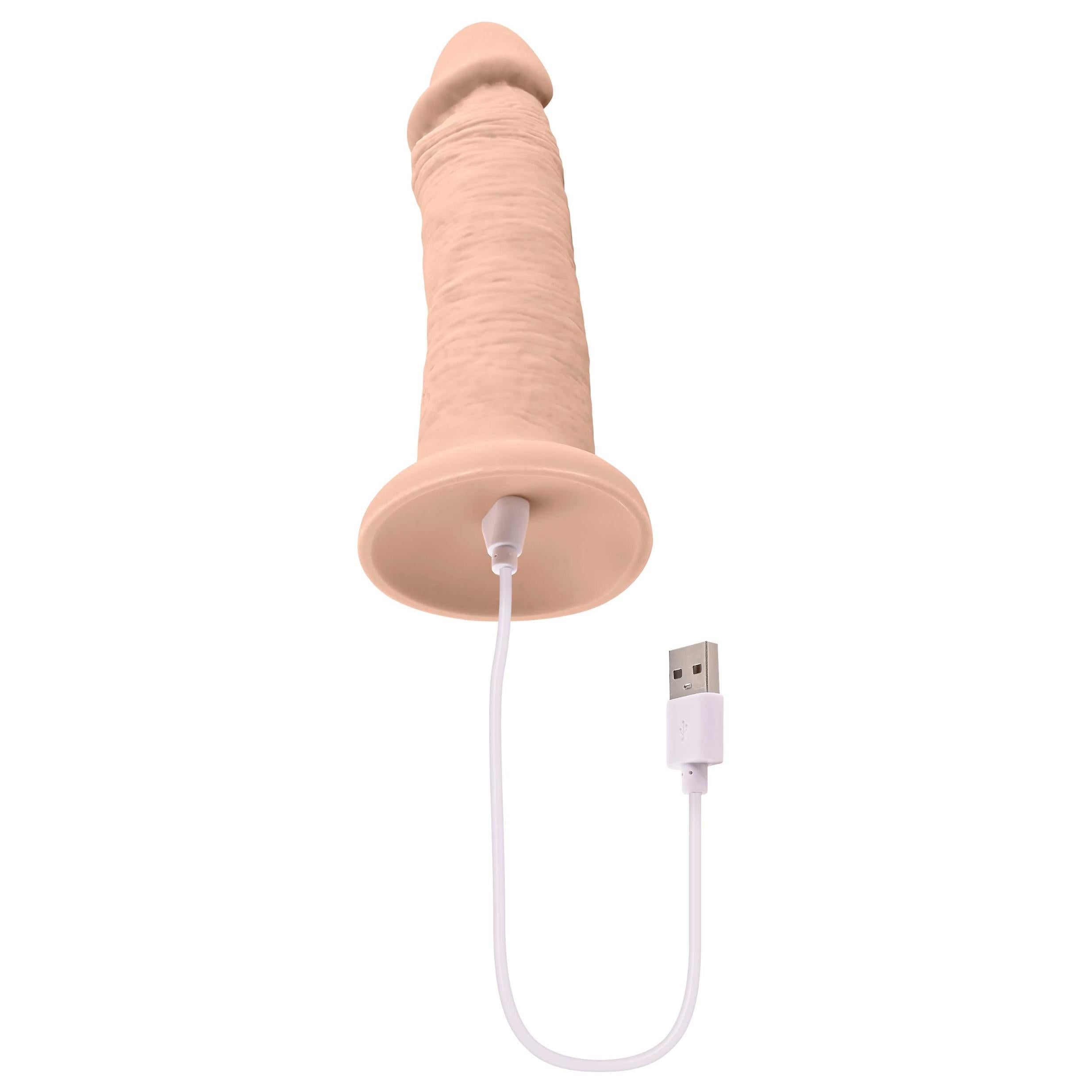 6 Inch Girthy Vibrating Dong - Light-Vibrators-Evolved Novelties-Andy's Adult World