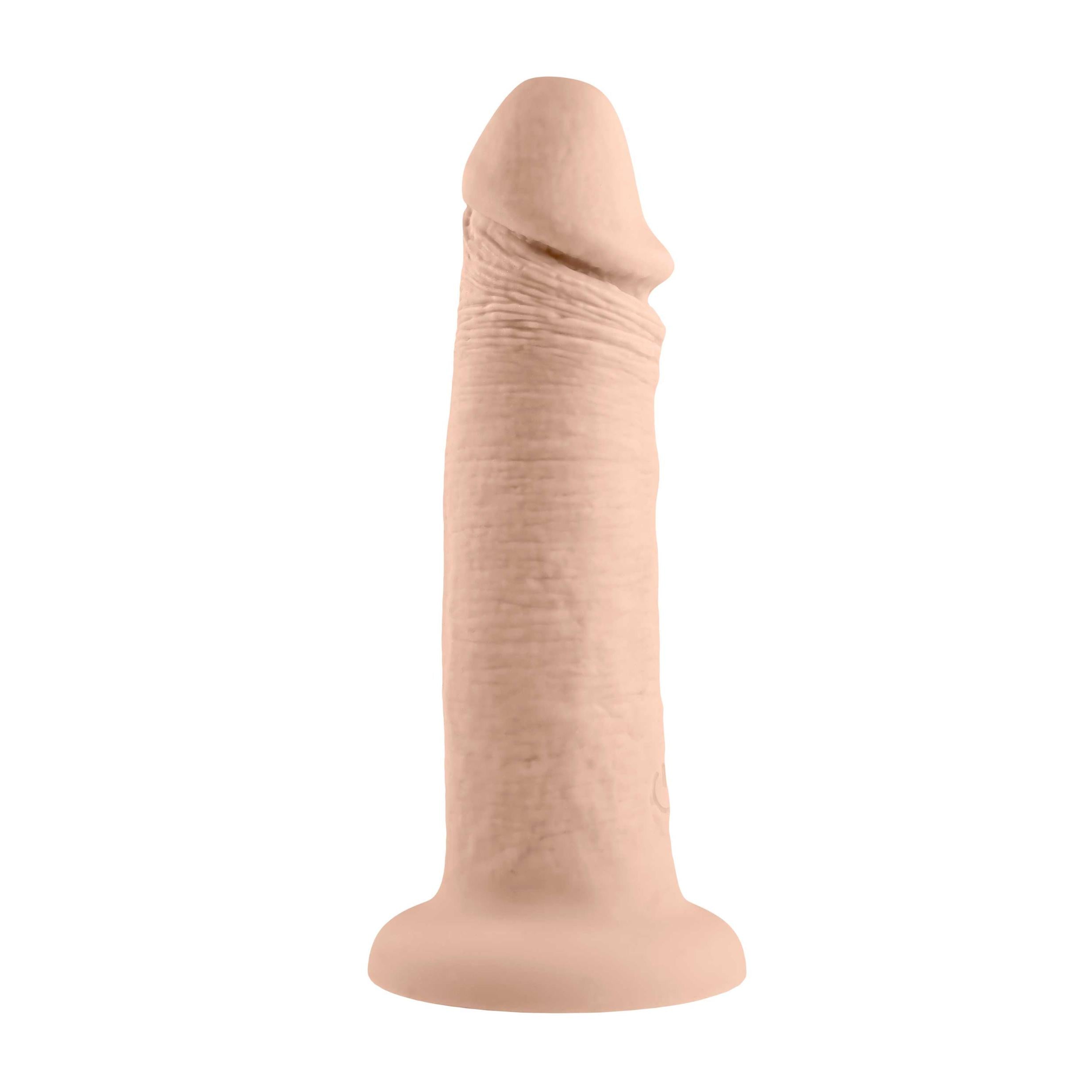 6 Inch Girthy Vibrating Dong - Light-Vibrators-Evolved Novelties-Andy's Adult World