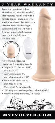 In Thrust We Trust - Light-Dildos & Dongs-Evolved Novelties-Andy's Adult World