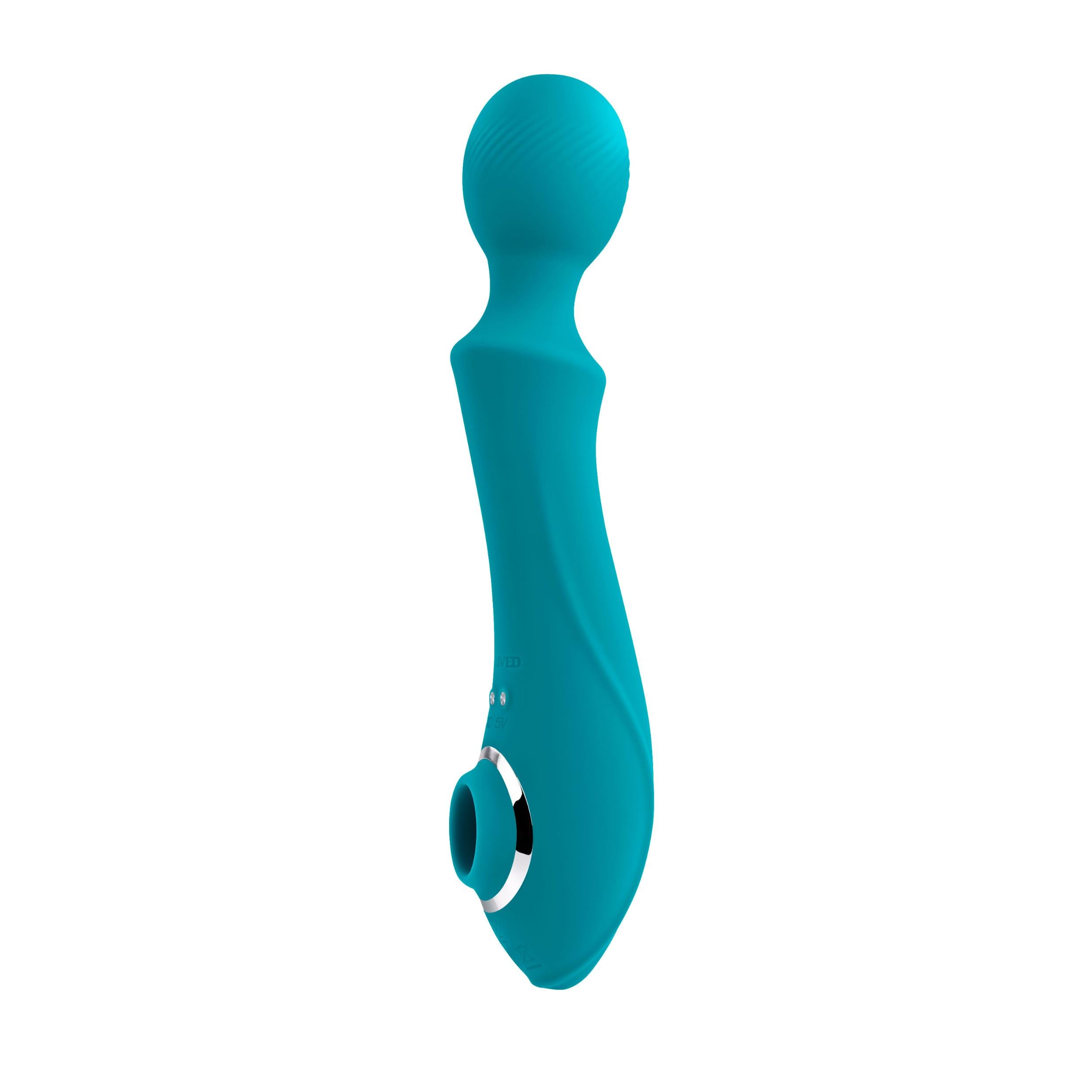 Wanderful Sucker - Teal-Vibrators-Evolved Novelties-Andy's Adult World