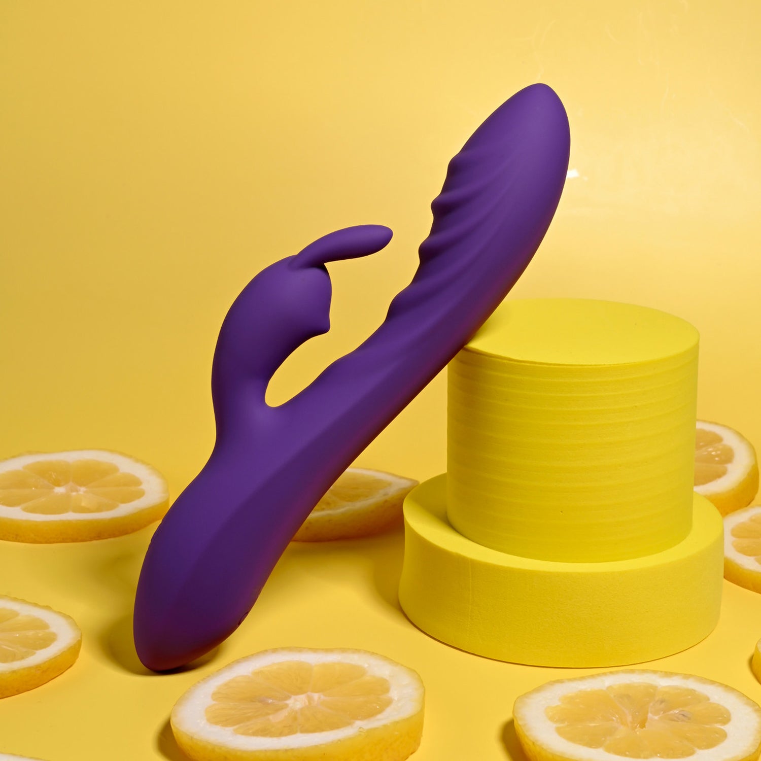 Wavy Rabbit Purple-Vibrators-Evolved Novelties-Andy's Adult World