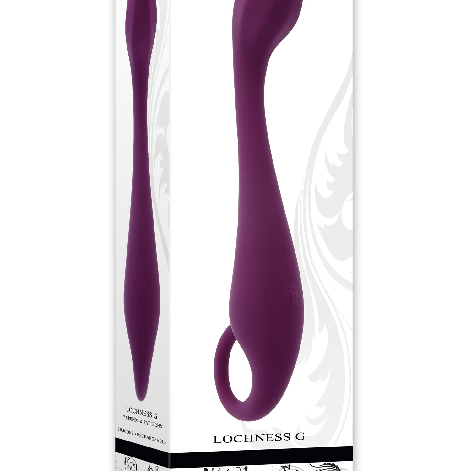 Lochness G Burgundy-Vibrators-Evolved Novelties-Andy's Adult World