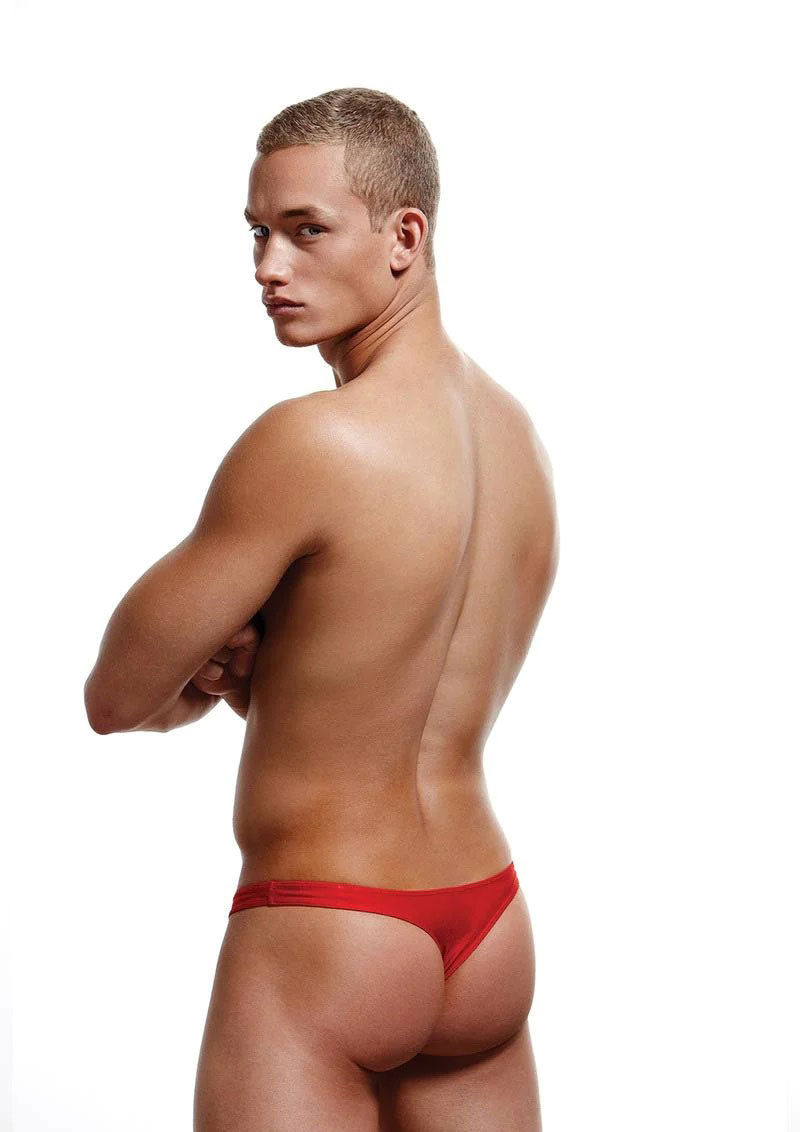 Low Rise Thong - Small/medium - Red-Lingerie & Sexy Apparel-Envy Menswear-Andy's Adult World