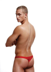 Low Rise Thong - Small/medium - Red-Lingerie & Sexy Apparel-Envy Menswear-Andy's Adult World