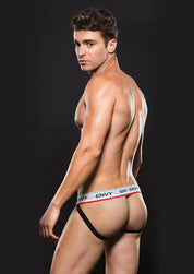 Low Rise Jock - Small/medium - White-Lingerie & Sexy Apparel-Envy Menswear-Andy's Adult World