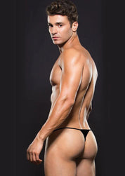 Mesh G-String - Medium/large - Black-Lingerie & Sexy Apparel-Envy Menswear-Andy's Adult World