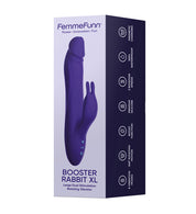 Booster Rabbit XL - Dark Purple-Vibrators-Femme Funn-Andy's Adult World