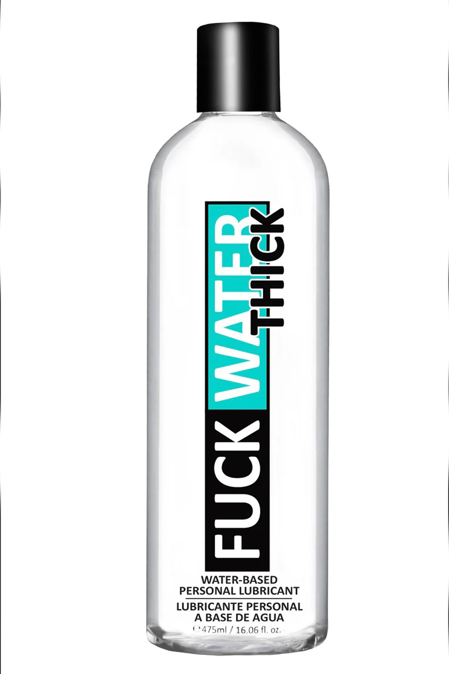 Fuck Water Thick 16oz Clear Water Based Lubricant-Lubricants Creams & Glides-Fuck Water-Andy's Adult World