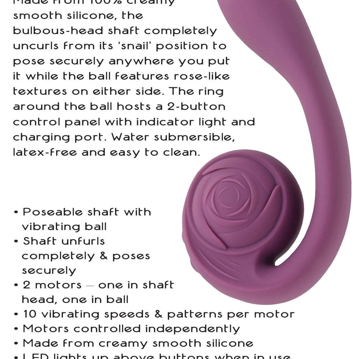 Poseable You - Purple-Vibrators-Evolved - Gender X-Andy's Adult World