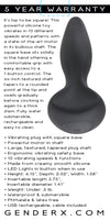 Hip to Be Square - Black-Anal Toys & Stimulators-Evolved - Gender X-Andy's Adult World