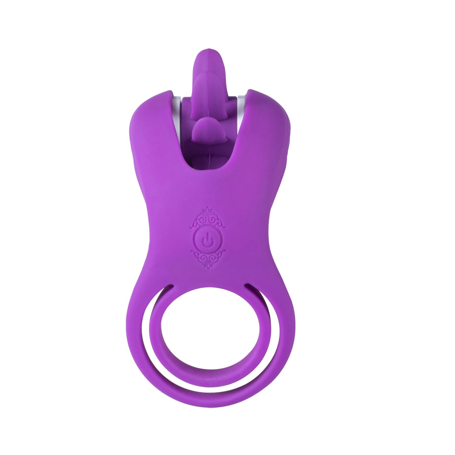 Roxy - Tongue Clit Licker and Cock Ring - Purple-Cockrings-Honey Play Box-Andy's Adult World