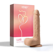 Luis-App Controlled 8.5" Real Thrusting Dildo With Clit Licker-Dildos & Dongs-Honey Play Box-Andy's Adult World