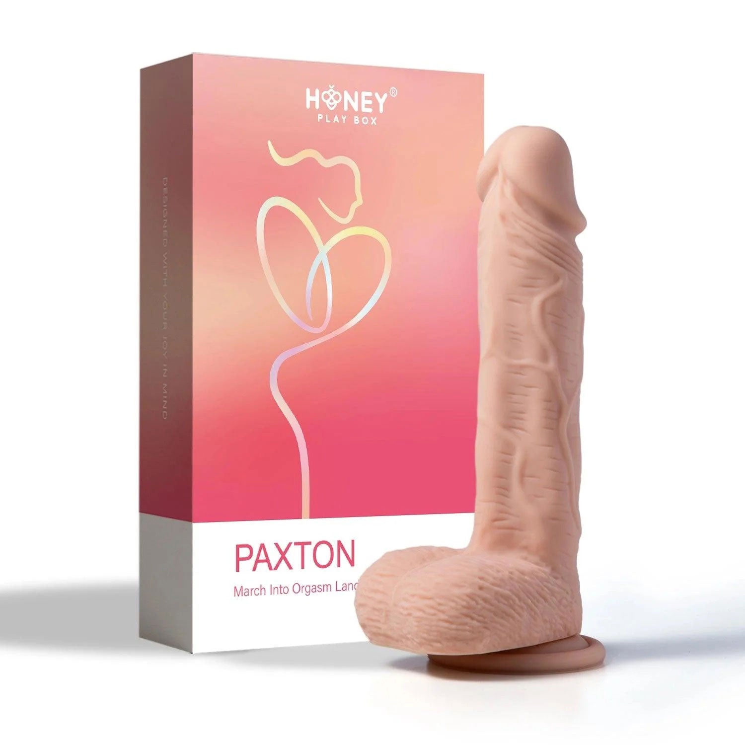 Paxton-App Controlled 7.5" Realistic Thrusting Penetrator Dildo-Dildos & Dongs-Honey Play Box-Andy's Adult World