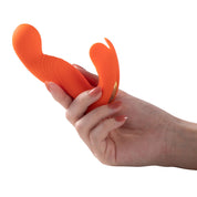 Crave 3 - G-Spot and Clit Vibrator - Orange-Vibrators-Honey Play Box-Andy's Adult World