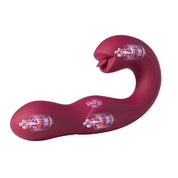 Joi Pro - Remote Control G-Spot and Clit Stimulator - Maroon-Vibrators-Honey Play Box-Andy's Adult World