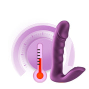 Rora - App Controlled Rotating G-Spot Vibrator and Clitoral Stimulator - Purple-Vibrators-Honey Play Box-Andy's Adult World