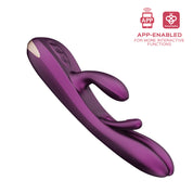 Terri - App Controlled Tapping Rabbit Vibrator - Purple-Vibrators-Honey Play Box-Andy's Adult World