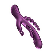 Trilux - App Controlled Rabbit Vibrator - Purple-Vibrators-Honey Play Box-Andy's Adult World