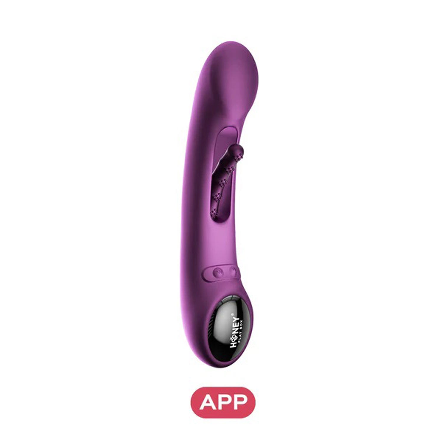 Tempo App-Controlled Tapping G-Spot Vibrator - Purple-Vibrators-Honey Play Box-Andy's Adult World